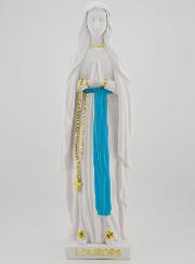 Statue Religieuse Notre Dame de Lourdes - 30cm