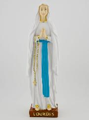 Statue Religieuse Notre Dame de Lourdes - 25cm