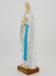 Statue Religieuse Notre Dame de Lourdes - 25cm