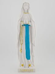Statue Religieuse Notre Dame de Lourdes - 25cm