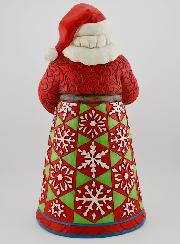 Père Noël Avec Boule de Neige - Jim Shore