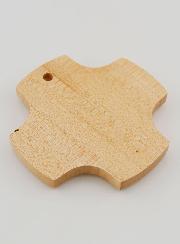 Croix en Bois d'Erable - Mon Baptême