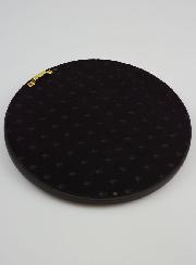 Ex Voto Mural Ovale Coeur Doré sur Velours - 29cm