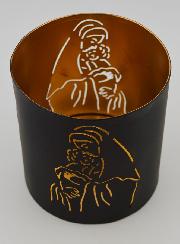 Photophore Ajouré - Vierge à l'Enfant