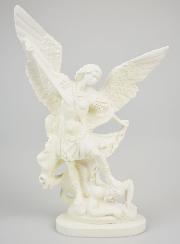 Statue de Saint Michel en Résine Phosphorescente - 30cm
