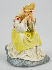 Statue Notre Dame de la Salette en Pleurs - 11cm