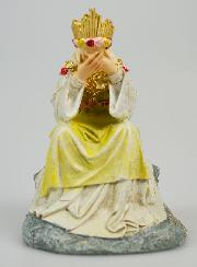 Statue Notre Dame de la Salette en Pleurs - 11cm
