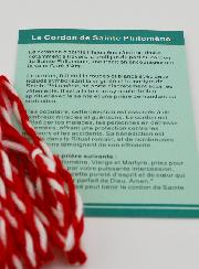 Cordon de Sainte Philomène Avec Prière