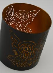 Cadeau de Baptême - Photophore Ange Gardien