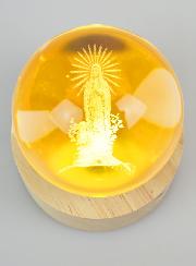 Boule Lumineuse Notre Dame de Lourdes