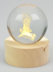 Boule Lumineuse Notre Dame de Lourdes