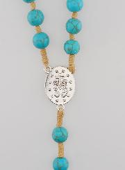 Chapelet Perles Turquoises - Miraculeuse