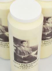 Lot de 3 Bougies de Neuvaine Saint Pier Giorgio Frassati
