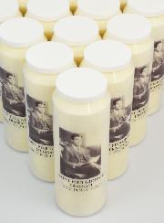 Lot de 20 Bougies de Neuvaine à Saint Pier Giorgio Frassati