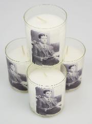 Lot de 4 Bougies Veilleuses Saint Pier Giorgio Frassati