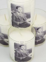 Lot de 4 Bougies Veilleuses Saint Pier Giorgio Frassati