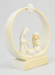 Crèche Nativité & Etoile - 11cm