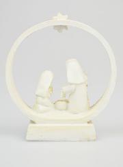 Crèche Nativité & Etoile - 11cm