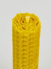 Bougie de Décoration 100% Cire d'Abeille - 10cm