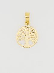 Médaille en Or 9k Arbre de Vie 10mm
