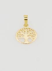 Médaille en Or 9k Arbre de Vie 10mm