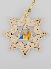 Suspension de Noël Nativité - Étoile