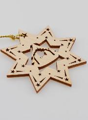 Suspension de Noël Nativité - Étoile