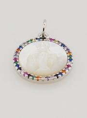 Médaille Vierge Marie Miraculeuse en Nacre - 15mm