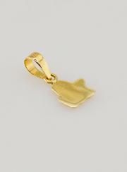 Médaille Ange Gardien en Or 375/1000 - 6mm