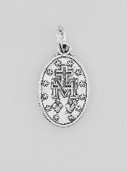 Médaille Miraculeuse Bord Strié - 17mm