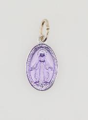Médaille Miraculeuse Violet - 14mm