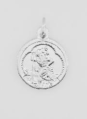 Médaille Saint Christophe en Aluminium - 15mm