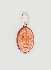 Médaille Miraculeuse Rouge - 14mm
