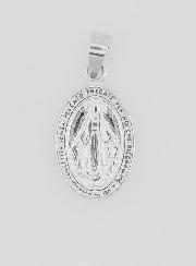 Médaille Miraculeuse de la Rue du Bac en Argent - 13mm