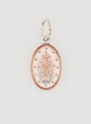 Médaille Miraculeuse Rose - 14mm
