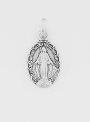 Médaille Miraculeuse Festonnée en Argent - 13mm