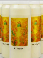 Lot de 6 Bougies de Neuvaine Fête de la Toussaint