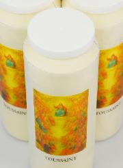 Lot de 6 Bougies de Neuvaine Fête de la Toussaint