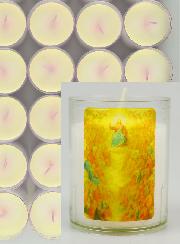 Lot de 24 Bougies Veilleuses Fête de la Toussaint