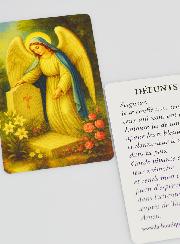 Carte de Prière Pour les Défunts