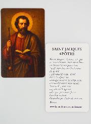 Carte de Prière à Saint Jacques Apôtre