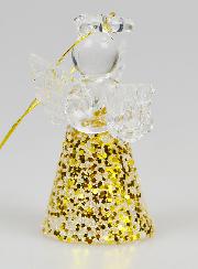 Lot de 6 Anges de Noël à Suspendre - 4,5cm