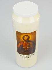 Bougie de Neuvaine à Saint Jacques Apôtre