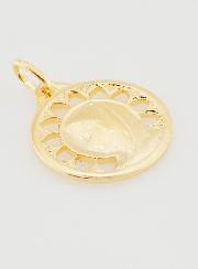 Médaille Vierge Marie Ajourée Plaqué Or - 20mm