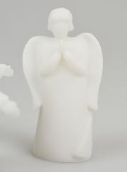 Crèche de Noël en Albâtre - Anges Messagers