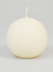 Bougie Boule de Décoration 80mm - Ivoire