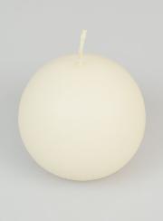Bougie Boule de Décoration 80mm - Ivoire