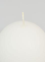 Bougie Boule de Décoration 80mm - Blanc