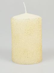 Bougie de Décoration Luxe - Ivoire & Or