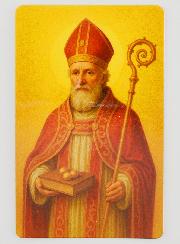 Carte de Prière à Saint Nicolas